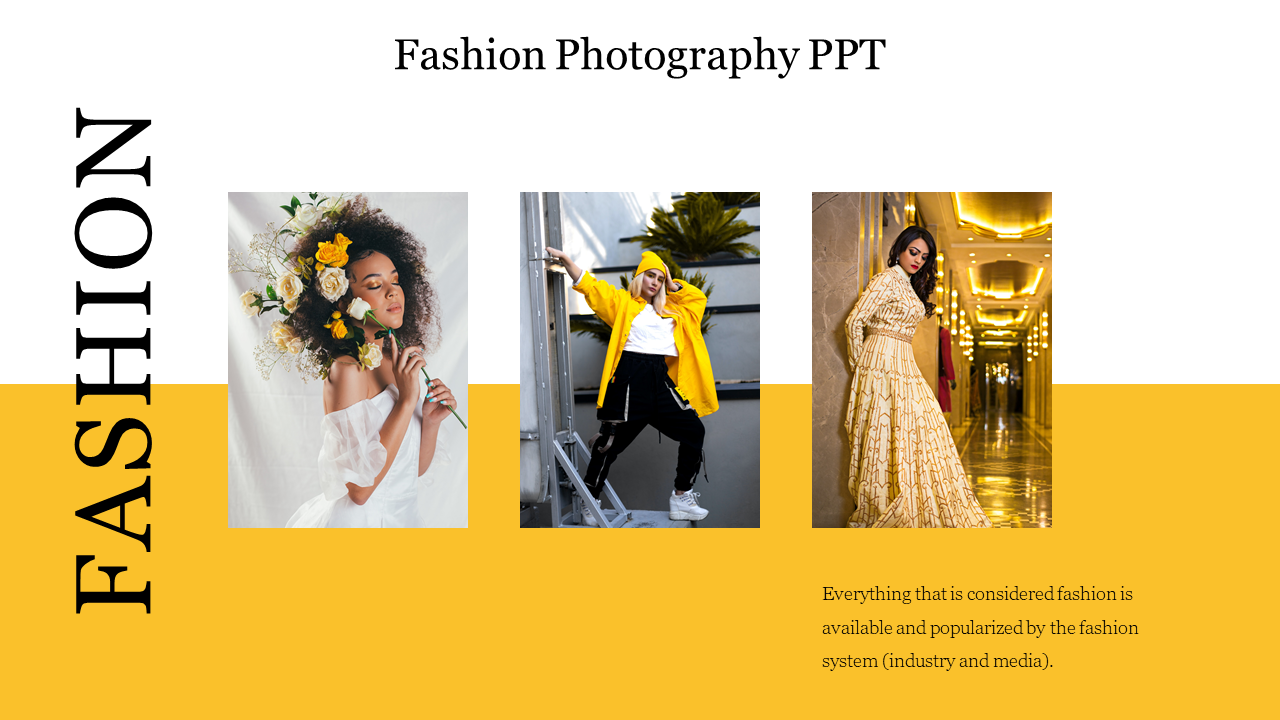 Fashion Photography PPT